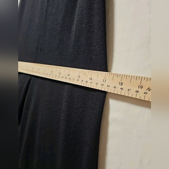 Max Mara Trousers Women Black Medium  100% Wool High Rise Made in Italy - Picture 6 of 13